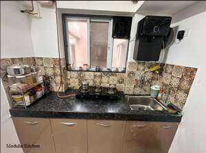 Kitchen in 1 BHK Apartment at Satyam Shivam Apartment, Sainath Nagar – for Rent