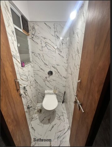 Bathroom in 1 BHK Apartment at Satyam Shivam Apartment, Sainath Nagar – for Rent