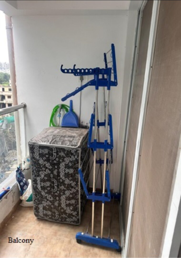 Balcony, satyam-shivam-apartment 1 Bedroom 600 Sq.Ft. Apartment In Sainath Nagar Pune 9656394