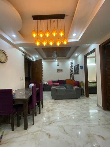 Living Room in 3 BHK Apartment at Chattarpur – for Rent