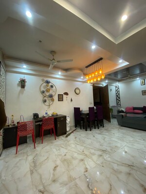 Living Room in 3 BHK Apartment at Chattarpur – for Rent