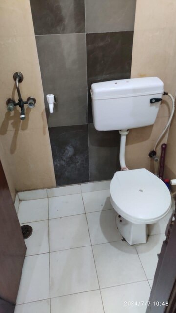 Bathroom in 2 BHK Builder Floor at Ashoka Enclave 3, Sector 35 – for Rent