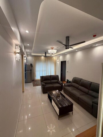 Living Room in 3 BHK Apartment at Ahad Serenity, Rayasandra – for Sale