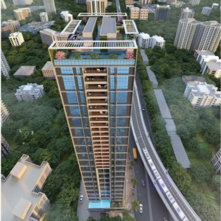 Balcony, lashkaria-pearl 1 Bedroom 333 Sq.Ft. Apartment In Adarsh Nagar Mumbai 9656705