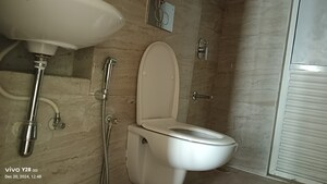 Bathroom in 2 BHK Apartment at Siddhi Highland Springs, Dhokali – for Rent