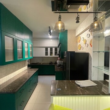 Kitchen in 3 BHK Apartment at Conscient Heritage Max, Sector 102 – for Rent