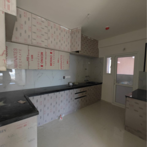 Kitchen in 2 BHK Apartment at Rajapushpa Provincia, Narsingi – for Rent