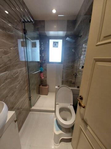 Bathroom in 3 BHK Apartment at Khar West – for Rent