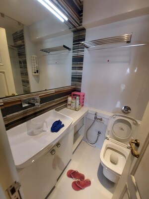 Attached Bathroom in 3 BHK Apartment at Khar West – for Rent