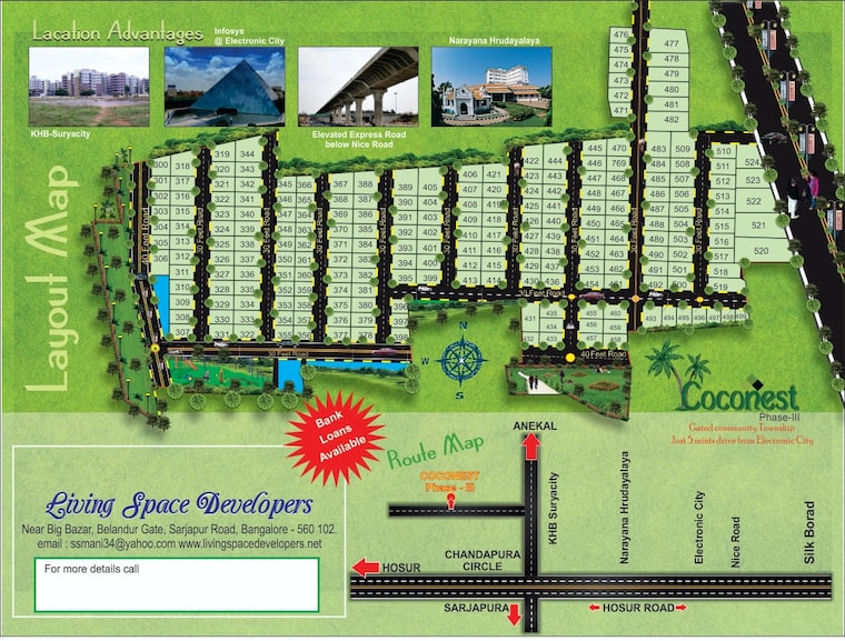 Exterior View, jr-coco-nest  2400 Sq.Ft. Plot In Marsur Bangalore 9656990