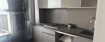 Kitchen in 3 BHK Apartment at Lodha The World Towers World One Tier 2, Worli – for Rent