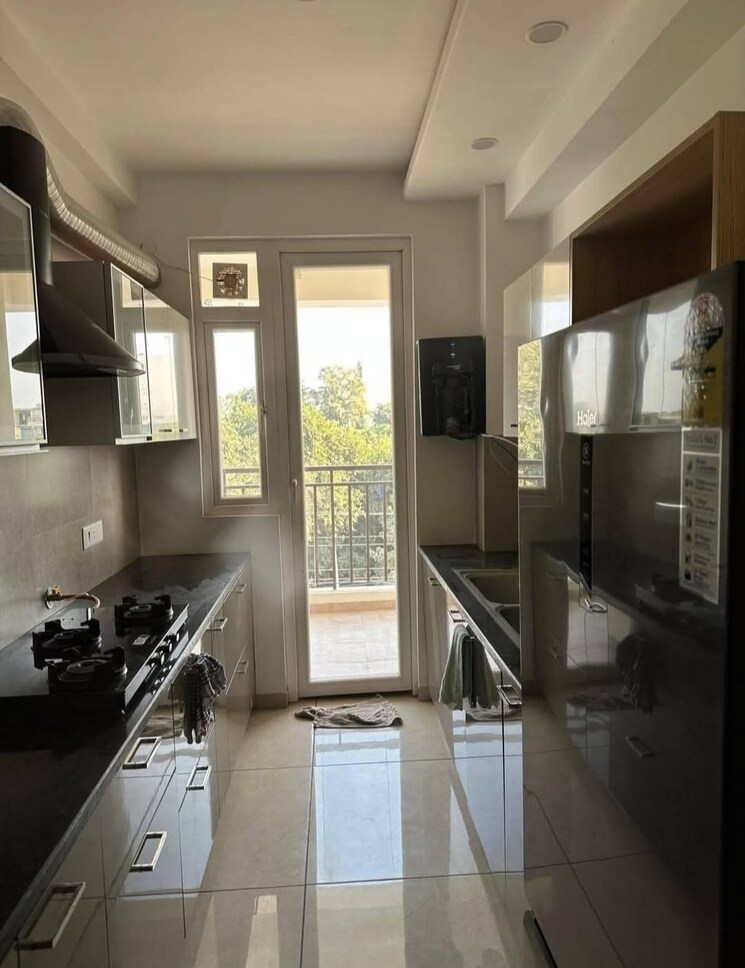 Kitchen, pir machalla 3 Bedroom 1300 Sq.Ft. Apartment In Pir Machalla Zirakpur 9657458