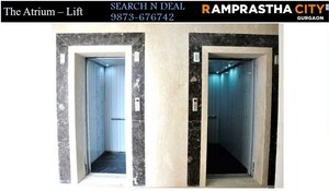 Building Lobby in 2 BHK Apartment at Ramprastha City The Atrium, Sector 37d – for Rent