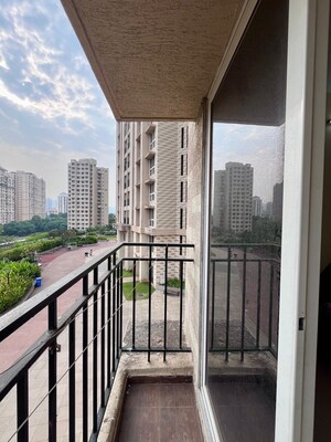 Balcony in 1 BHK Apartment at Cosmos Classique, Ghodbunder Road – for Rent
