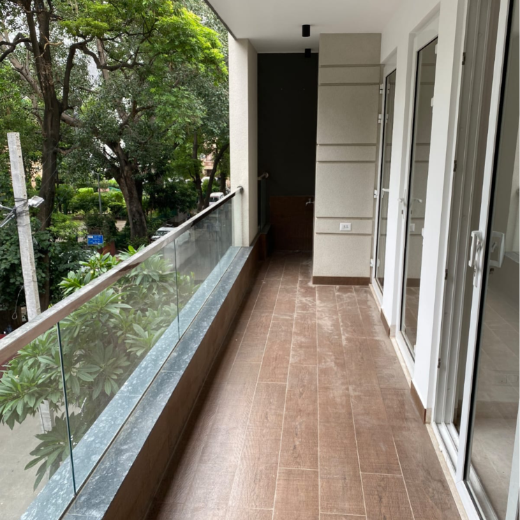 Balcony, uday park 3 Bedroom 217 Sq.Yd. Builder Floor In Uday Park Delhi 9657633