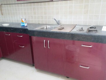 Kitchen in 3 BHK Apartment at Ramprastha City The Atrium, Sector 37d – for Rent