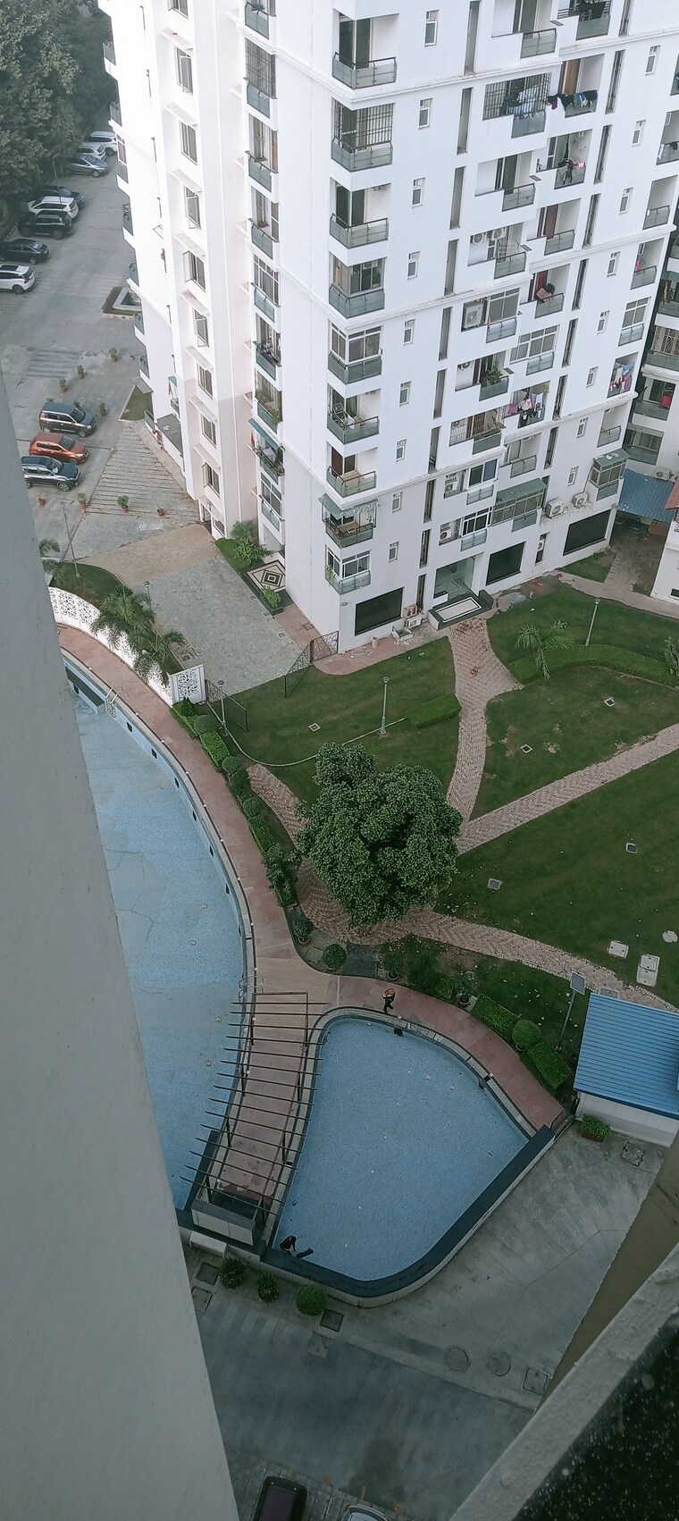 Balcony, sushant golf city 2 Bedroom 1380 Sq.Ft. Apartment In Sushant Golf City Lucknow 9657765