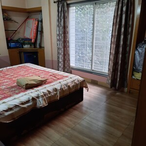 Bedroom in 3 BHK Apartment at Varsha Woodside Villa, Aundh – for Sale