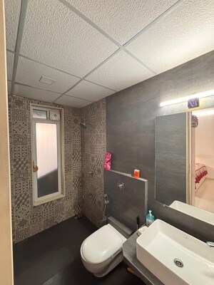 Bathroom in 2 BHK Apartment at Mahavir Arham Mourya, Chembur – for Rent