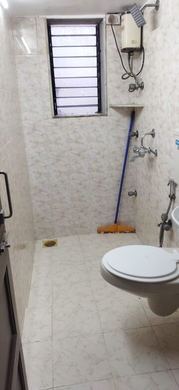 Bathroom in 3 BHK Apartment at Silver Croft Bandra, Bandra West – for Rent