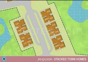 Master Plan in 4 BHK Apartment at Jaypee Augusta Town Homes, Sector 128 – for Rent