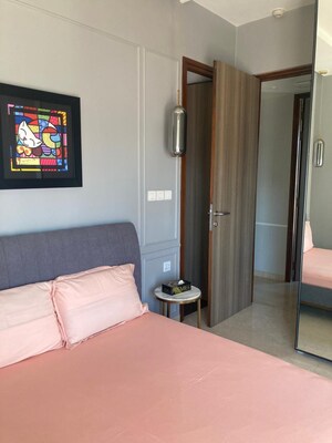 Bedroom in 4 BHK Apartment at Lodha World One, Worli – for Rent