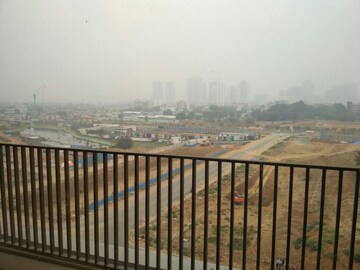 Balcony in 3 BHK Apartment at Ramprastha City The View, Sector 37d – for Rent