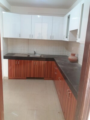 Kitchen in 3 BHK Apartment at Ramprastha City The View, Sector 37d – for Rent