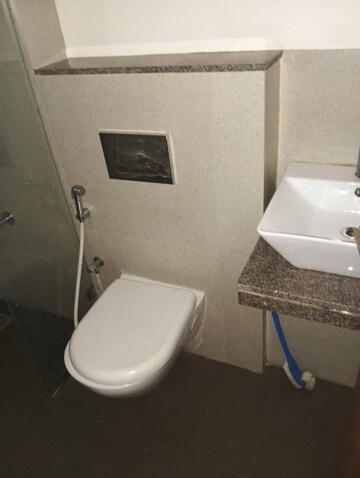 Bathroom in 1 BHK Apartment at Raunak Residency Thane, Pokhran Road No One – for Rent