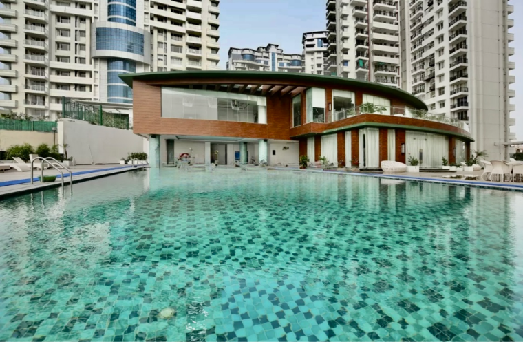 Exterior View, omaxe-heights 3 Bedroom 1550 Sq.Ft. Apartment In Sector 86 Faridabad 9658414