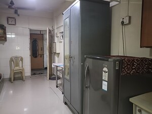 Kitchen in 1 RK Apartment at Ashirwad CHS Andheri East, Andheri East – for Rent