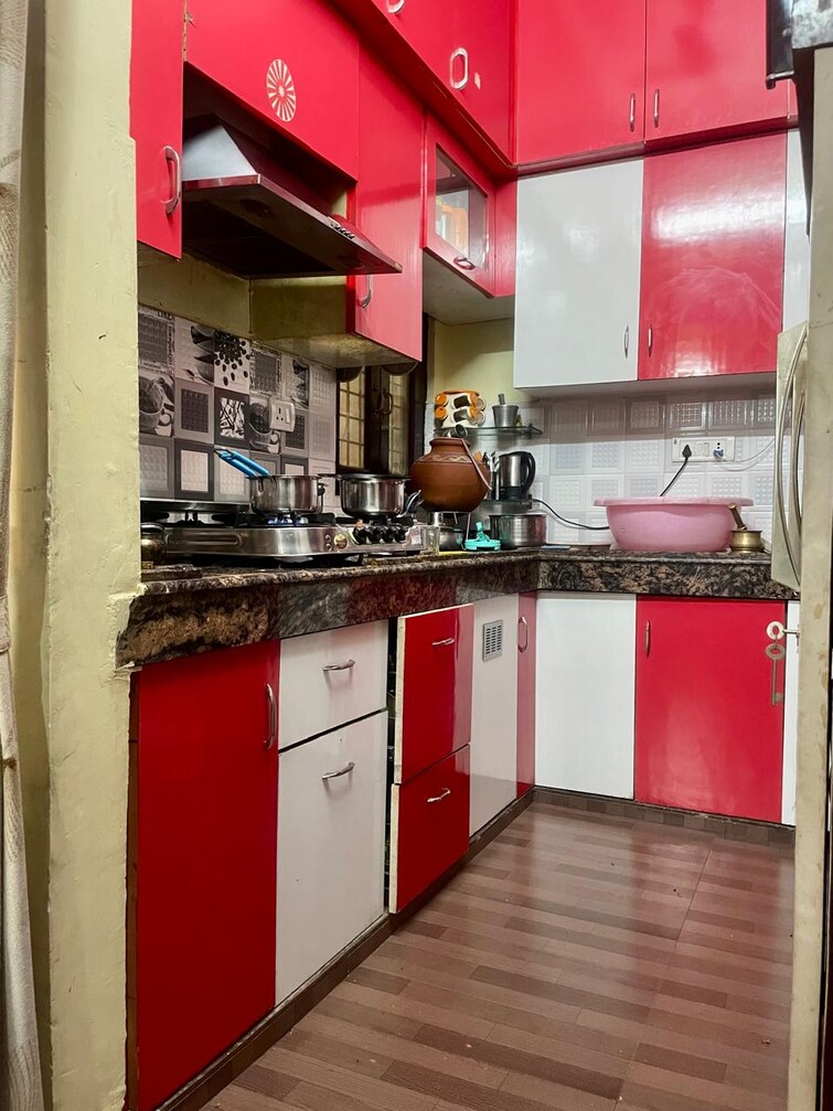 Kitchen, vijay park 2 Bedroom 938 Sq.Ft. Builder Floor In Vijay Park Gurgaon 9658453