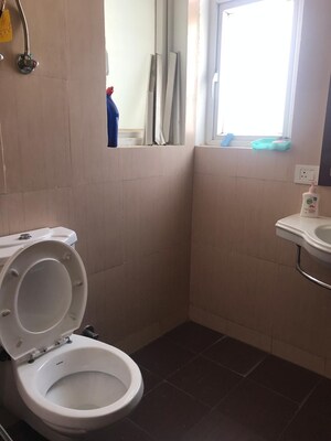 Bathroom in 2 BHK Apartment at Ramprastha City The Edge Towers, Sector 37d – for Rent