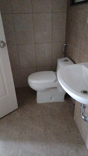 Bathroom in 2.5 BHK Apartment at Magarpatta Riverview City, Loni Kalbhor – for Rent