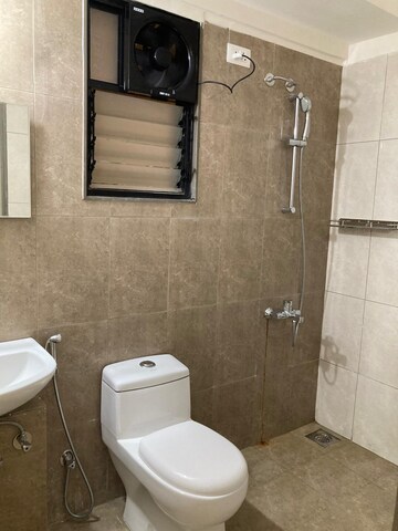 Bathroom in 2.5 BHK Apartment at Magarpatta Riverview City, Loni Kalbhor – for Rent