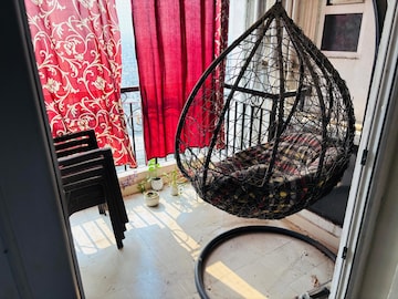 Balcony in 1 BHK Apartment at Gaur City 2 - 14th Avenue, Sector 16c Greater Noida – for Rent