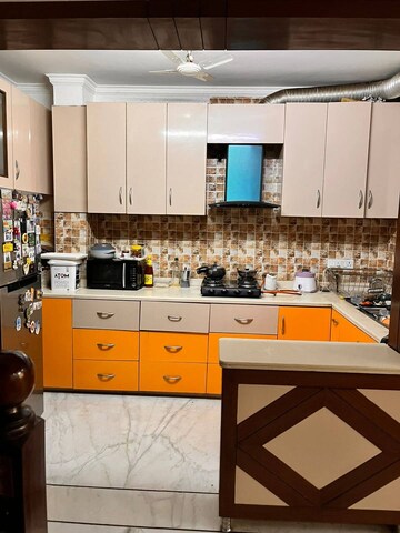 Kitchen in 1 BHK Apartment at Palam Vihar Residents Association, Palam Vihar – for Rent