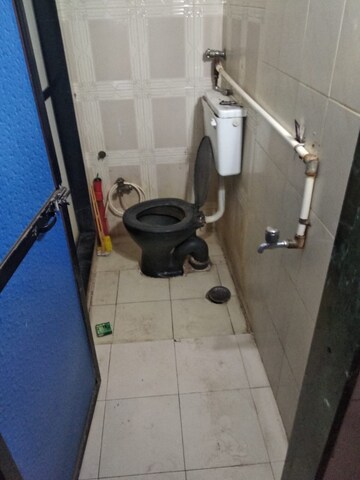 Bathroom in 1 RK Apartment at Old Mhada Complex, Malad West – for Rent