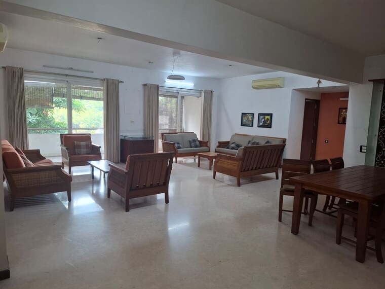 Living Room, sindhu bhavan road 4 Bedroom 5000 Sq.Ft. Apartment In Sindhu Bhavan Road Ahmedabad 9658887