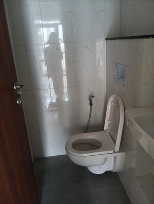 Bathroom in 2 BHK Apartment at Dosti West County, Balkum Pada – for Rent