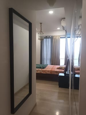 Bathroom in 3 BHK Apartment at Lodha The Park, Worli – for Rent