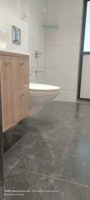 Bathroom in 3 BHK Apartment at Prarthana Grand, Sewri – for Rent