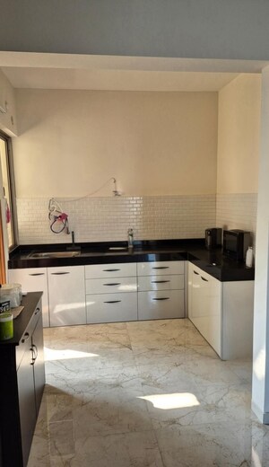 Kitchen in 2 BHK Apartment at Majestique Towers, Kharadi – for Rent