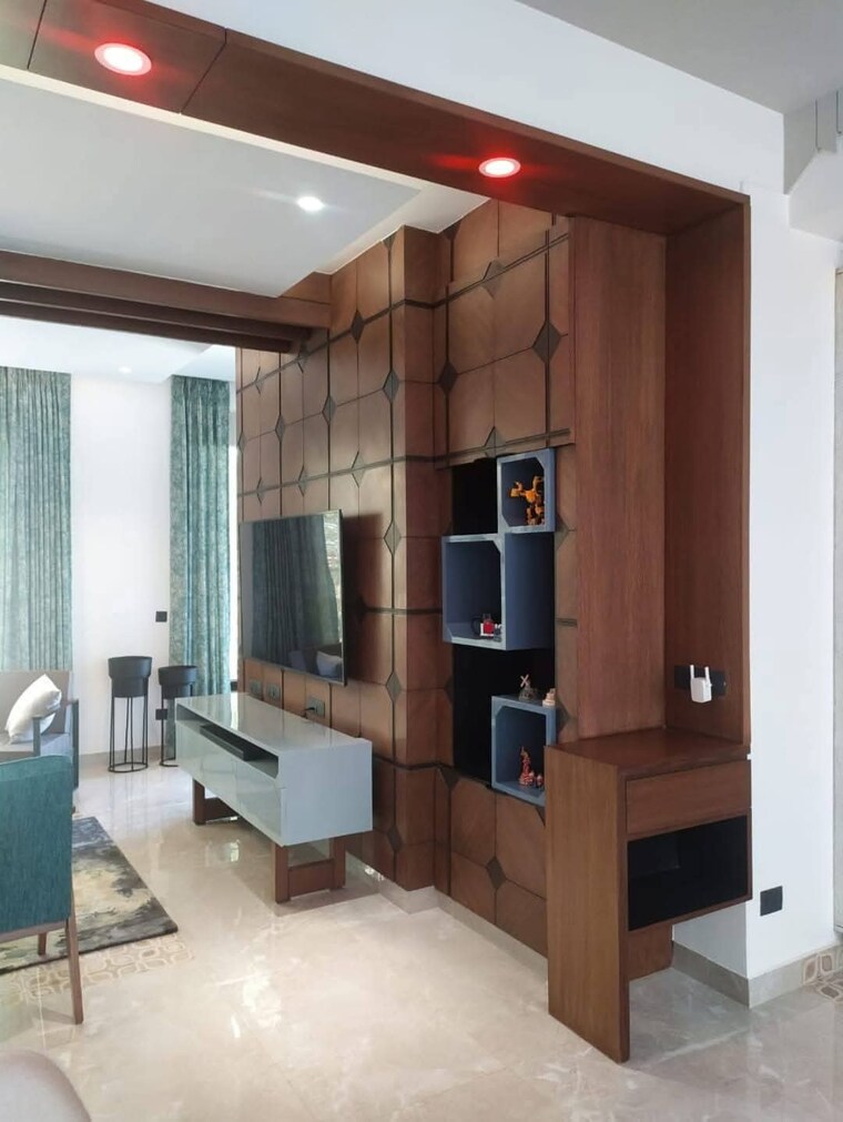 Living Room, palam-vihar-residents-association 2 Bedroom 1352 Sq.Ft. Apartment In Palam Vihar Gurgaon 9659016