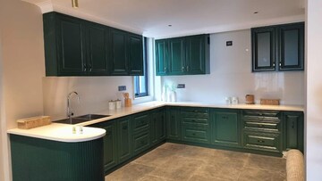 Kitchen in 3 BHK Builder Floor at Roseate Homes, Ghazipur – for Sale