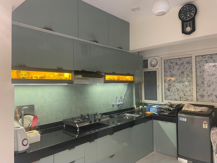 Kitchen, magarpatta-grevillea 3 Bedroom 1350 Sq.Ft. Apartment In Hadapsar Pune 9659111