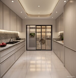 Building Lobby in 2 BHK Apartment at Sobha Inizio, Parel – for Sale