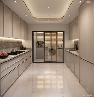 Building Lobby in 2 BHK Apartment at Sobha Inizio, Parel – for Sale