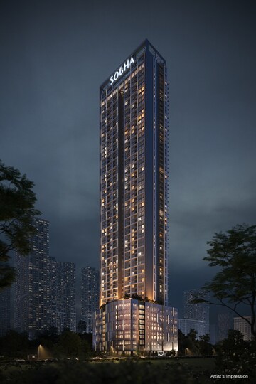 2 BHK Apartment – Exterior View View at Sobha Inizio, Parel - for Sale