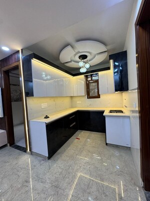 Kitchen in 3 BHK Builder Floor at Dwarka Mor – for Sale